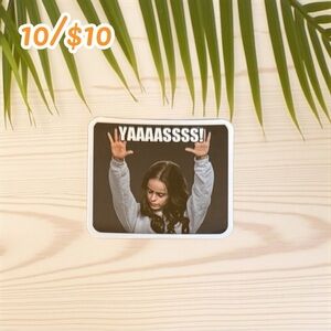 YAAASSS Meme Sticker – Orange Is the New Black